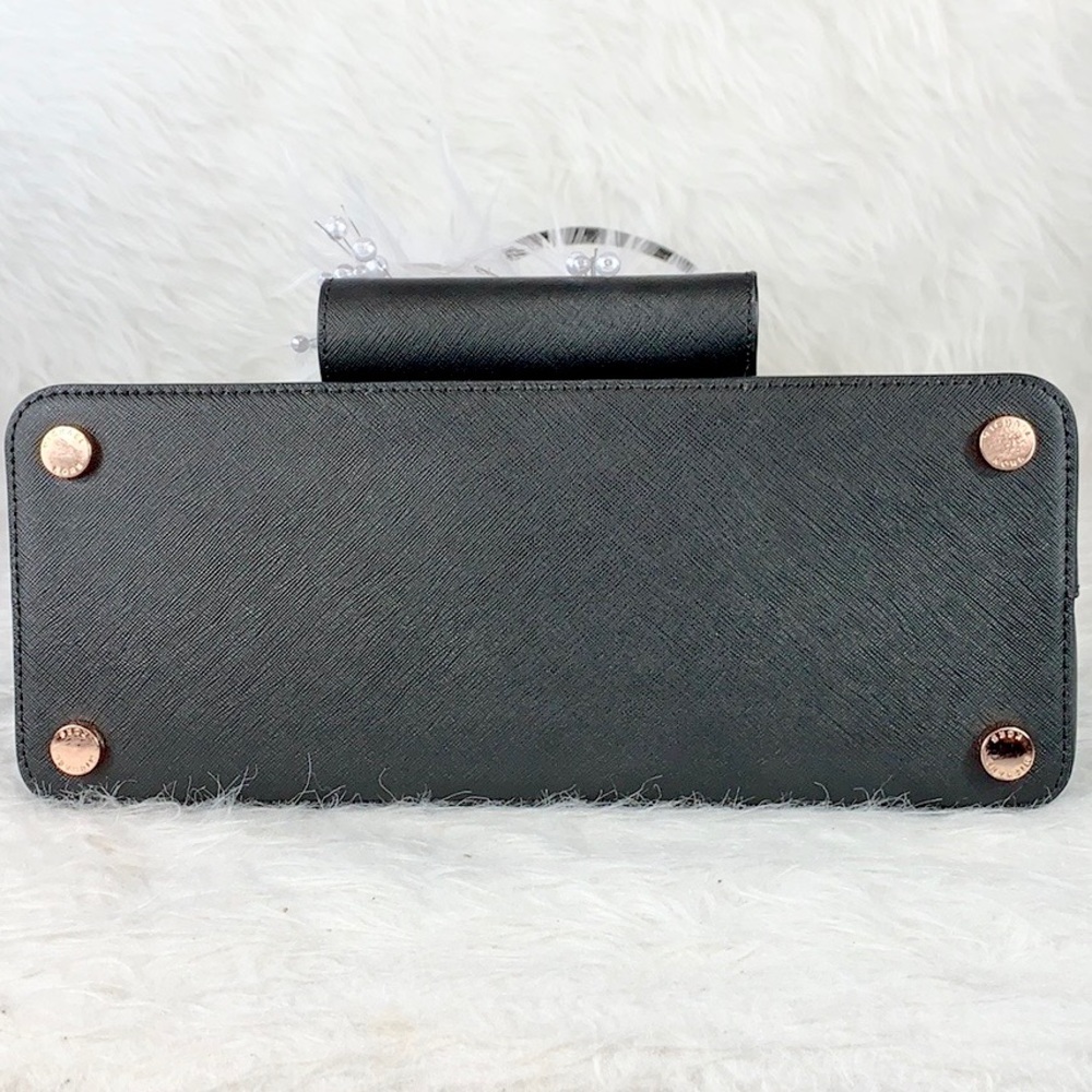 ๐คNew MICHAEL KORS ๐ค SET BLACK DOME EMMY SATCHEL - Picture 6 of 9